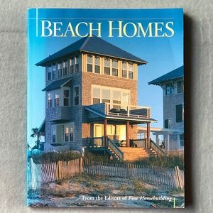 Beach Homes Book From Editors of Fine Homebuilding Paperback Architecture Book